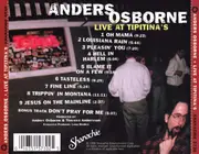 CD - Anders Osborne - Live At Tipitina's