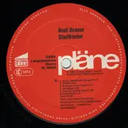 LP - Andi Brauer - Stadtlieder - pläne + poster + folder