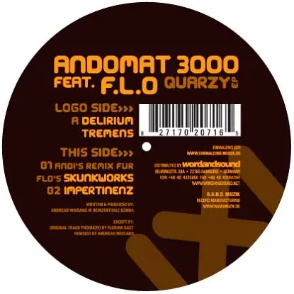 Andomat 3000 Feat. F.l.o. - Quarzy Ep