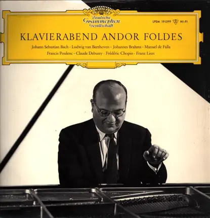 Bach / Brahms / Falla a.o. - Klavierabend Andor Foldes