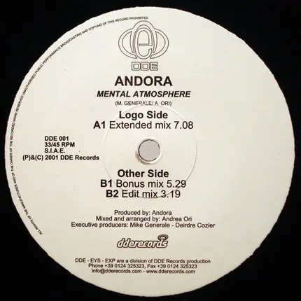 Andora - Mental Atmosphere
