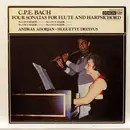 LP - C. P. E. Bach - Four Sonatas For Flute And Harpsichord
