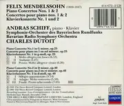CD - Mendelssohn-Bartholdy - Klavierkonzerte Nr. 1 u. 2