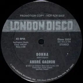 André Gagnon - Donna / Holiday Feeling