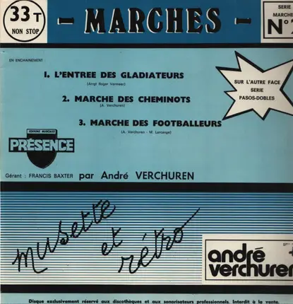André Verchuren - Série Marches No 2 / Série Pasos-Dobles No 4