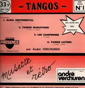 LP - André Verchuren, F. Baxter and various artists - Tangos N°1 / Pasos-Dobles N°1