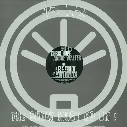 André Walter & Chris Hope - Redux / Anthelix