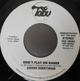 Andre Berryman - Don't Play No Games