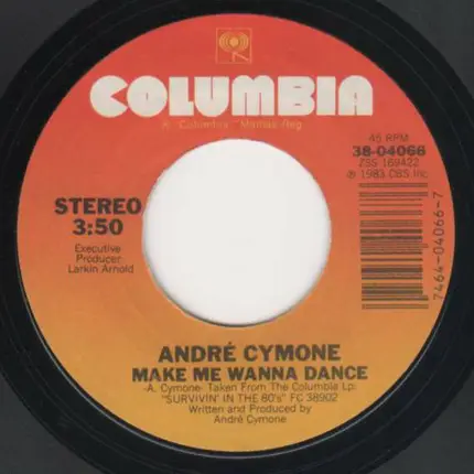 André Cymone - Make Me Wanna Dance
