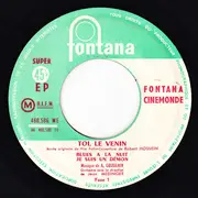 7inch Vinyl Single - André Gosselain - Toi Le Venin (Bande Originale Du Film Pathé-Consortium)