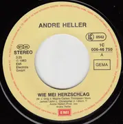 7inch Vinyl Single - André Heller - Wie Mei Herzschlag