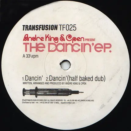 Andre King & Cpen - The Dancin' EP