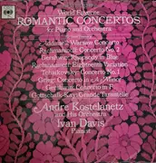 LP - Rachmaninov / Gershwin / Tchaikovsky / Grieg a.o. - World Favorite Romantic Concertos For Piano And Orchestra