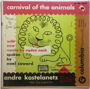 LP - André Kostelanetz And His Orchestra , Noël Coward , Ogden Nash , Camille Saint-Saëns / Maurice Ravel - Carnival Of The Animals / Mother Goose Suite - Mono, Grey Labels