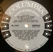 LP - André Kostelanetz And His Orchestra , Noël Coward , Ogden Nash , Camille Saint-Saëns / Maurice Ravel - Carnival Of The Animals / Mother Goose Suite - Mono, Grey Labels