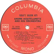 LP - André Kostelanetz And His Orchestra - Today's Golden Hits - Mono