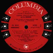 LP - Dvorak / Heifetz / Brahms a.o. - Café Continental