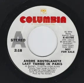 André Kostelanetz - Last Tango in Paris