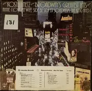 LP - André Kostelanetz - Plays Broadway's Greatest Hits From Annie - I Love My Wife - Side By Side By Sondheim - The King And I - Promo