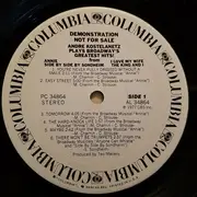 LP - André Kostelanetz - Plays Broadway's Greatest Hits From Annie - I Love My Wife - Side By Side By Sondheim - The King And I - Promo