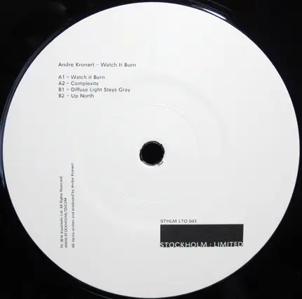 André Kronert - Watch It Burn