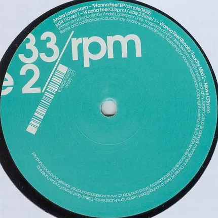 André Lodemann - Wanna Feel EP