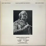 LP - Bach / Händel - Two Symphonies / Arioso / Largo
