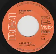 7inch Vinyl Single - André Popp - Je Ne Suis Que De L'Amour/Sweet Mary