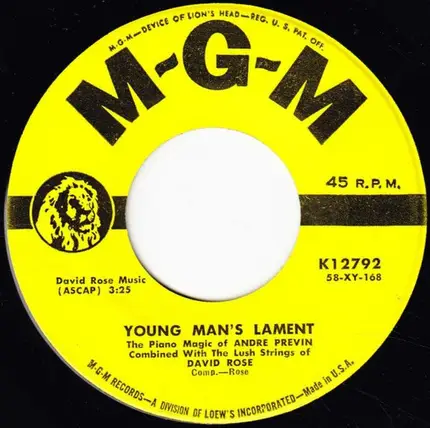 André Previn - David Rose - Like Young / Young Man's Lament