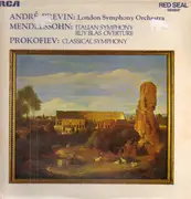 LP - Previn / Mendelssohn-Bartholdy / Prokofiev - Italian Symphony, Ruy Blas Overture, Classical Symphony