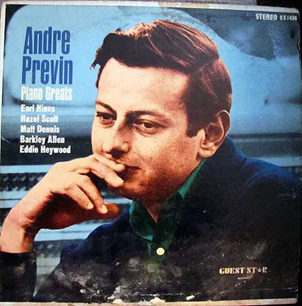 André Previn , Earl Hines , Hazel Scott , Matt Dennis , Barkley Allen , Eddie Heywood - Piano Greats