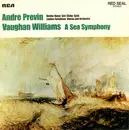 LP - André Previn / Heather Harper / John Shirley-Quirk / The London Symphony Orchestra / Ralph Vaughan - A Sea Symphony - RCA Red Seal / Stereo