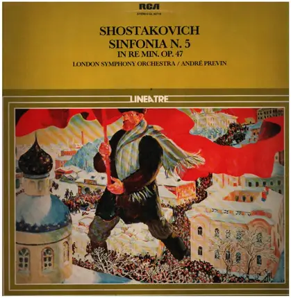 André Previn Conducts Dmitri Shostakovich , The London Symphony Orchestra - Sinfonia N. 5, In Re Min. Op. 47