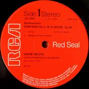 LP - André Previn Conducts Sergei Vasilyevich Rachmaninoff - Symphony No. 3 In A Minor. / The Rock, Fantasy For Orchestra