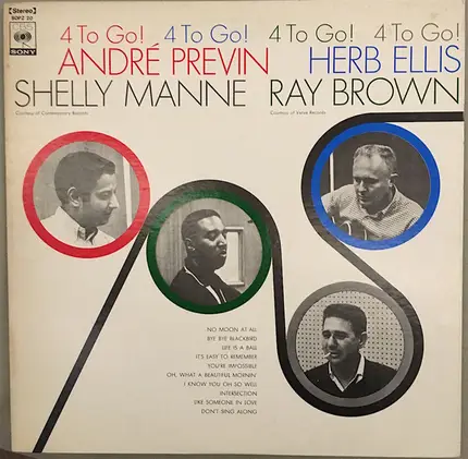 André Previn / Herb Ellis / Shelly Manne / Ray Brown - 4 to Go!