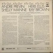 LP - André Previn / Herb Ellis / Shelly Manne / Ray Brown - 4 To Go!