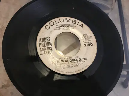 André Previn Quartet - Get Me To The Church On Time