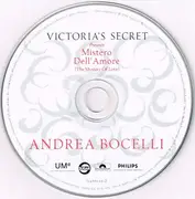 CD - Andrea Bocelli - Victoria's Secret Presents Mistero Dell' Amore (The Mystery Of Love)