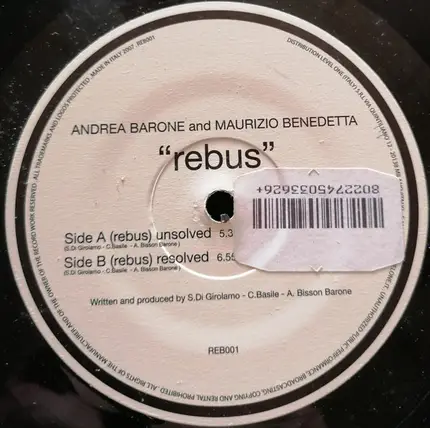 Andrea Barone , Maurizio Benedetta - Rebus