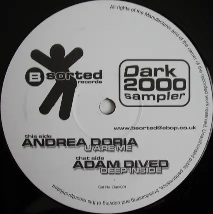 Andrea Doria / Adam Dived - Dark 2000 Sampler