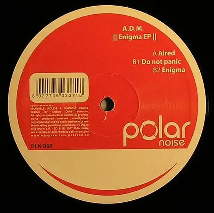 Andrea Delle Monache - Enigma EP