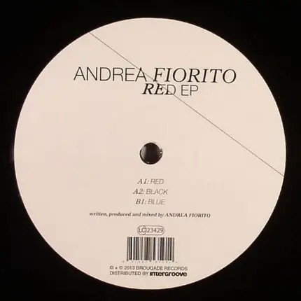 Andrea Fiorito - Red EP