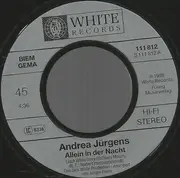 7inch Vinyl Single - Andrea Jürgens - Allein In Der Nacht