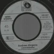 7inch Vinyl Single - Andrea Jürgens - Lebenskünstler