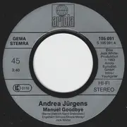 7inch Vinyl Single - Andrea Jürgens - Manuel Goodbye