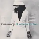 CD Single - Andrea Martin - Let Me Return The Favor - Carboard sleeve
