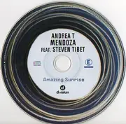 CD Single - Andrea T. Mendoza Feat. Steven Tibet - Amazing Sunrise - Promo Cardboard