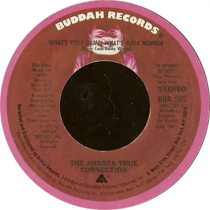 Andrea True Connection - What's Your Name, What's Your Number