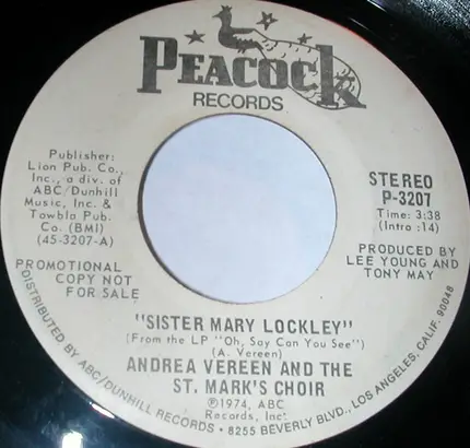 Andrea Vereen And The St. Marks Choir - Sister Mary Lockley