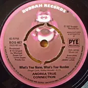 7'' - Andrea True Connection - What's Your Name, What's Your Number / Fill Me Up (Heart To Heart)